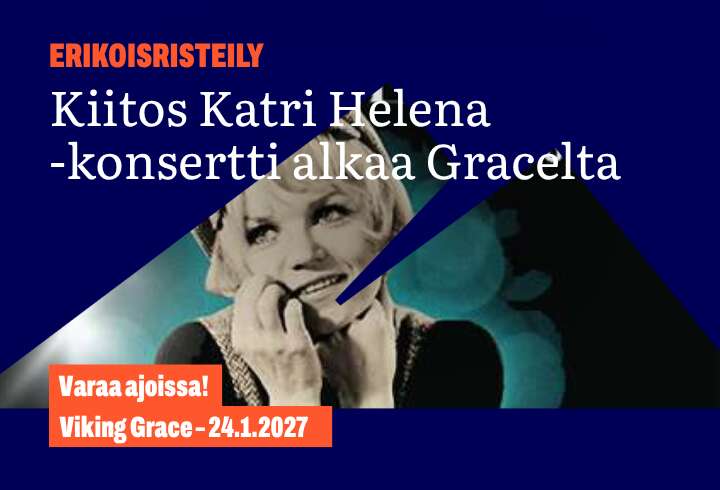 Kiitos Katri Helena konsertti Viking Gracella